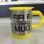 Wholesale Bettery Operated Coffee Self Stirring Mug Cup,Stainless Steel Self Stirring Mug