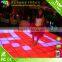 2015 new fashion color changing rechargable led starlit dance floor/led dance floor