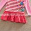 3-8y (H6610) 2 colors New Girls dresses Neat children clothes striped hot selling cartoon belly girls casual dresses long sleeve
