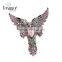 Brand Treasure eagle brooch yiwu new design fashion wedding diamond eagle brooch