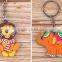 custom made rubber soft pvc keychain wholesale