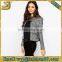 Wholesale casual ladies formal jacket design tweed 2016 women blazer