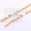 Fashion top sale stainless steel gold link chain necklace