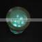 Plastic battery pillar 3x6 colorful snowflake led candle for bar or party use
