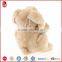 Cute blue heart shaped plush dog toys 2015 new designed