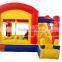 Home use nylon inflatable bouncy castle with slide for kids