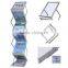 qiianzhihe 6 layers acrylic brochure holder advertising rack