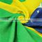High quality cotton velour printed Brazil flag towel national flag beach towel                        
                                                Quality Choice