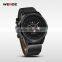 WEIDE Brand Military Watches Japan Quartz Movement Leather Strap 3ATM Waterproof Fashion Watch Outdoor Fun & Sports Clock
