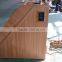 wooden half body far infrared sauna box and ozone steam sauna for sale