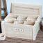 Wood storage box for rice wood storage box for beans cheap wood storage box