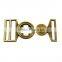 Custom Retro Alloy Metal Dress Belt Buckle for Women's Coat