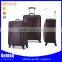 New Products Faddish Design Heavy-duty PU Leather Luggage Trolley Bag