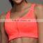 Shockproof, gathered, zipper before, running, without rims sports bra,fitness Yoga clothing