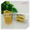 2016 special quality airless new plastic bottle hongding brand plastic cosmetic packaging gold airless bottle