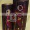 fashional wine bottle paper tube with tin lid