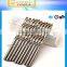 HSS Twist Drill Bits Fully Ground DIN338 Bright Finishing for Steel 135 degree split