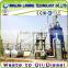 refining waste oil to diesel and gasoline distillation machine