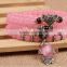 Natural Rose Quartz Crystal Beads Bracelets for wedding souvenir wholesale