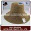 any size crocheted paper straw hat caps