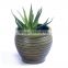 Wholesale round glazed ceramic flower POTS, wholesale round flower pot, wholesale ceramic flower pot