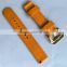 PVD Gold Yellow Canvas Quick Release Hirsch Watch Straps