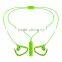 Noise cancelling stereo ear hook sport wireless bluetooth headphones
