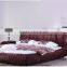 italian style sofa cum bed design genuine leather modern design use for bedroom furniture