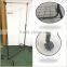 Cloth rack supplier Folable metal single bar laundry drying rack