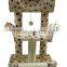 BSCI Pet Factory Luxury Cat Tree Toy Furniture Cat Sisal Scratcher