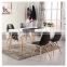 Modern Popular MDF Top Dining Table Home Furniture