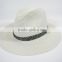 new cheap fashion wholesale striped white paper panam custom partyhot uniex straw hat