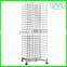 High quality Chrome Four Way Gridwall Mesh Stand