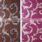deep embossed pvc wallpaper /wall murals with decorative flowers