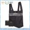 Recycle packable shopping bag & resuable foldable tote bag in black color