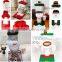 Santa Toilet Seat Cover and Rug Commode Bathroom Christmas Decorations