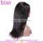 Top quality Brazilian Virgin 18 Inches Human Hair Wig Lace Front Large Stock Natural Black Middle Part Wigs