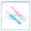 Safe food grade color change flexible silicone Baby spoon, soft color change unbreakale silicone baby feeding spoon