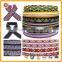 fashionable national style printing jacquard elastic webbings