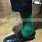 Haining GS custom high quality solid green men bamboo fiber socks