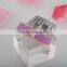 Colored stainless steel hair combs wedding hair accessory resin rhinestone butterfly hair combs