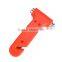 2in1 Auto Seatbelt Cutter with Window Breaker and Car Safety Hammer-Car Hammer Emergency Rescue Disaster Escape Tool