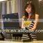 Aluminum laptop stand,Adjustable height folding table