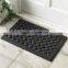 rubber fancy round door mats