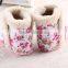 2016 small flower warm Baby Girl Boots