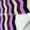 Purple Wave Sherpa Blanket Bedding Quilt Bedding Sets
