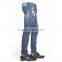 Biker Jeans Blue Denim jeans pantalon (LOTK009)