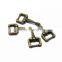 Fashion custom metal shoe chain buckle