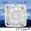 New Square Deluxe Garden European Whirlpool Outdoor Hydro Spa Pool JY8017