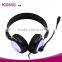Call center USB headset with noise canceling microphone